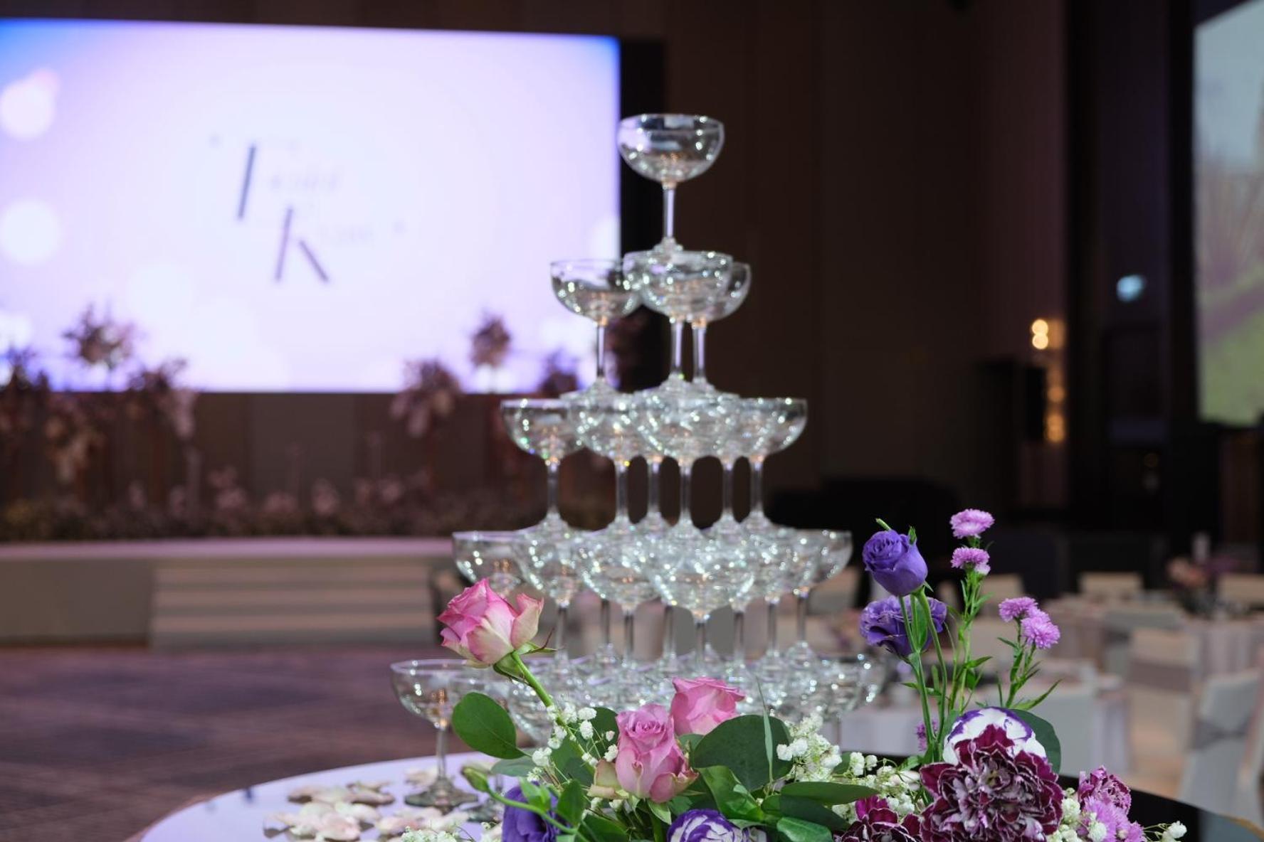 Chatrium Grand バンコク都 エクステリア 写真 Champagne fountain