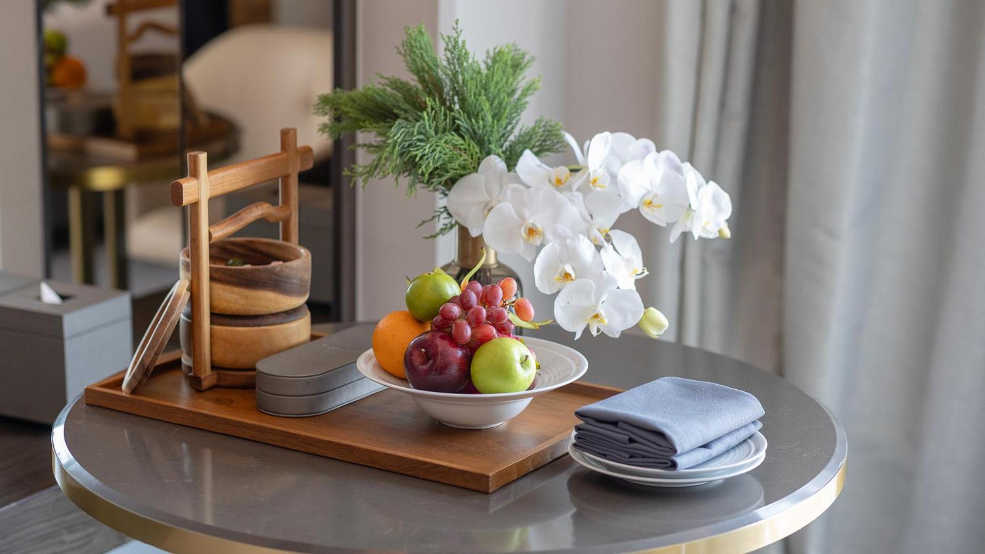 Chatrium Grand バンコク都 エクステリア 写真 Fruit platter